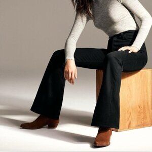 Denim  Forum The Marianne Flare in Black 25